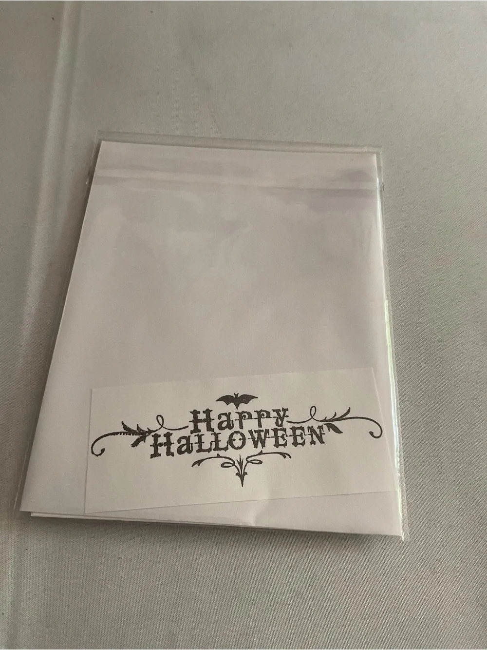 ( Set of 7 ) Handmade Halloween Greeting Cards